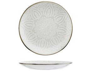 Platos para desayuno / postre Cosy & Trendy Murano Beige ø 20 cm - 6 piezas