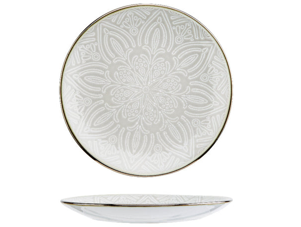 Platos para desayuno / postre Cosy & Trendy Murano Beige ø 20 cm - 6 piezas