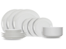 Cosy & Trendy Dinnerware Set Toulouse 18-piece / 6 people - 6 dinner plates, 6 side plates & 6 pasta bowls