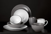 Cosy & Trendy Pasta Bowls Speckle White ø 20 cm - 6 pieces