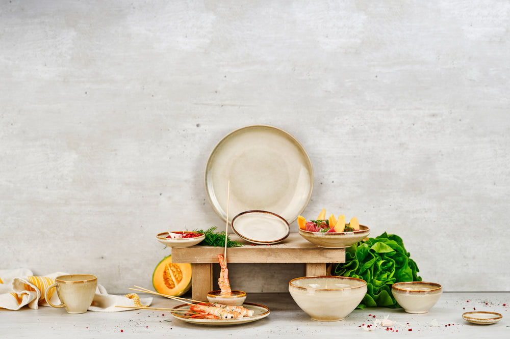 Cosy & Trendy Dessert plate / breakfast plate Conico Sand ø 22.5 cm