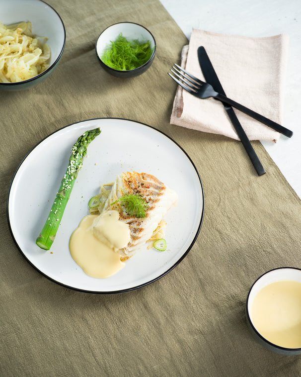 Cosy & Trendy Platos para desayuno / Platos para postre Ciel Blanco ø 22 cm - 4 unidades