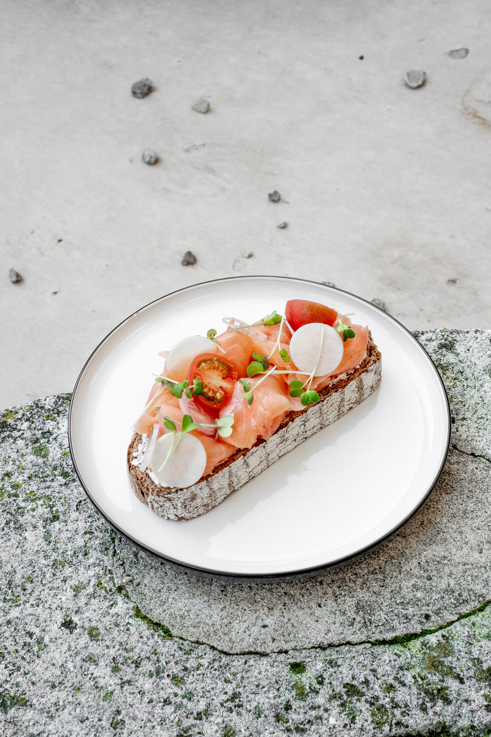 Cosy & Trendy Breakfast Plates / Dessert Plates Ciel White ø 22 cm - 4 Pieces