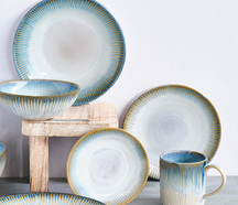 Cosy & Trendy Cake Plates Listra Ocean ø 15.5 cm - 4 pieces