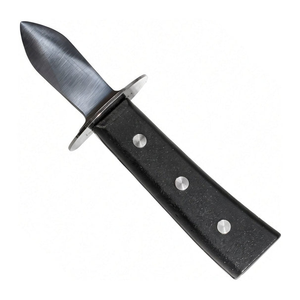 Crafts La Marée Cuchillo para Ostras Negro - 6,4 cm