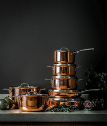 DUCQ Frying pan - Copper - ø 26 cm - without non-stick coating