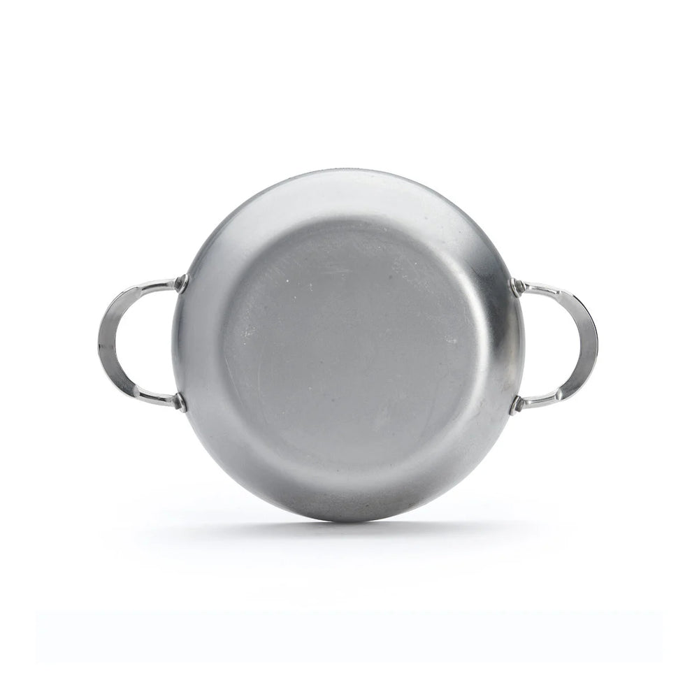 De Buyer sauté pan - Sauteuse - with 2 handles - Mineral B - ø 28 cm / 4 liters - without non-stick coating