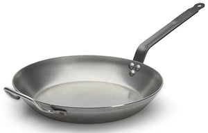 Sartén De Buyer Lyonnaise Carbon Plus - Acero laminado - ø 32 cm - sin recubrimiento antiadherente