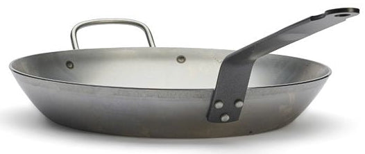 Sartén De Buyer Lyonnaise Carbon Plus - Acero laminado - ø 32 cm - sin recubrimiento antiadherente