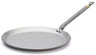 De Buyer Pancake pan / Crepe pan Carbon Plus - Sheet steel - ø 24 cm - without non-stick coating
