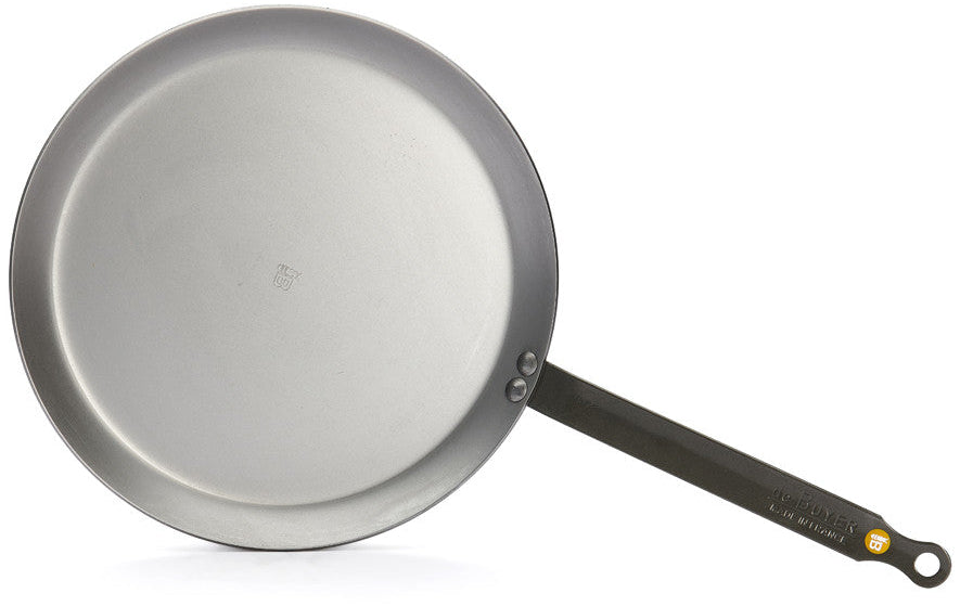 De Buyer Pancake pan / Crepe pan Carbon Plus - Sheet steel - ø 24 cm - without non-stick coating
