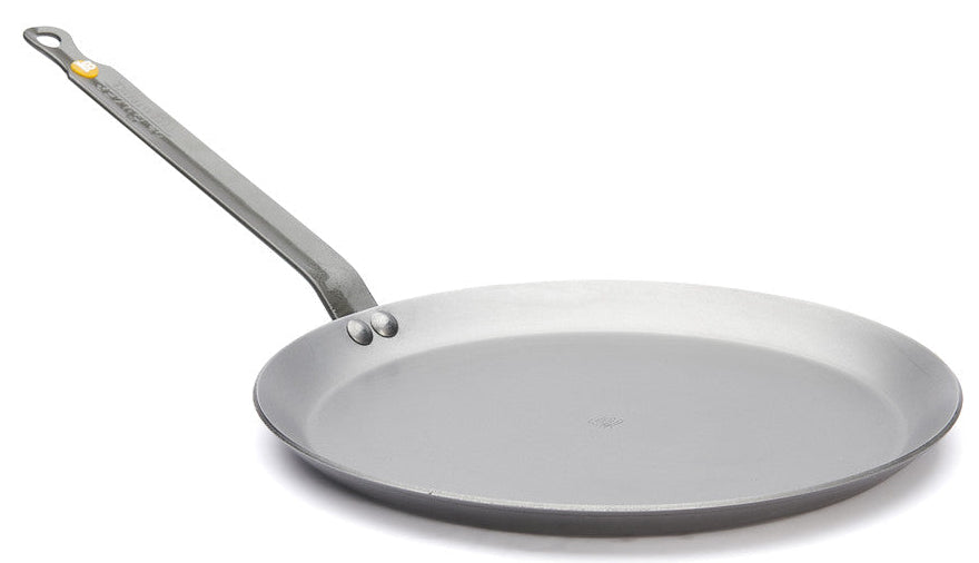 De Buyer Pancake pan / Crepe pan Carbon Plus - Sheet steel - ø 24 cm - without non-stick coating