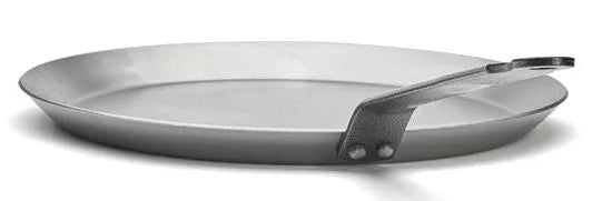 De Buyer Pancake pan / Crepe pan Carbon Plus - Sheet steel- ø 30 cm - without non-stick coating