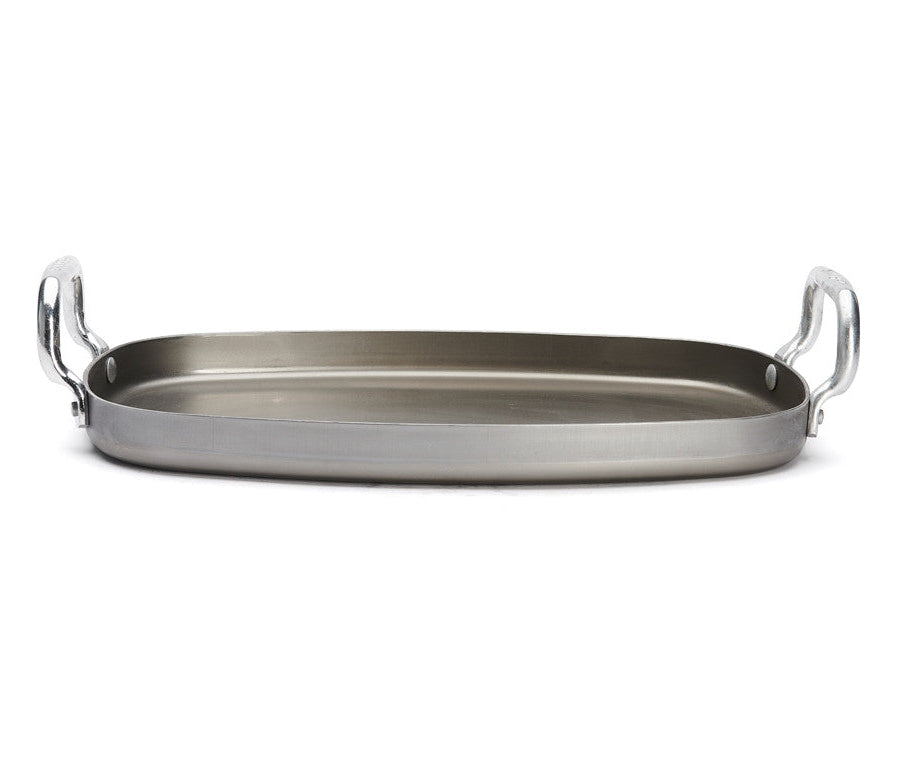 De Buyer Plancha Mineral B - 38 x 26 cm - without non-stick coating