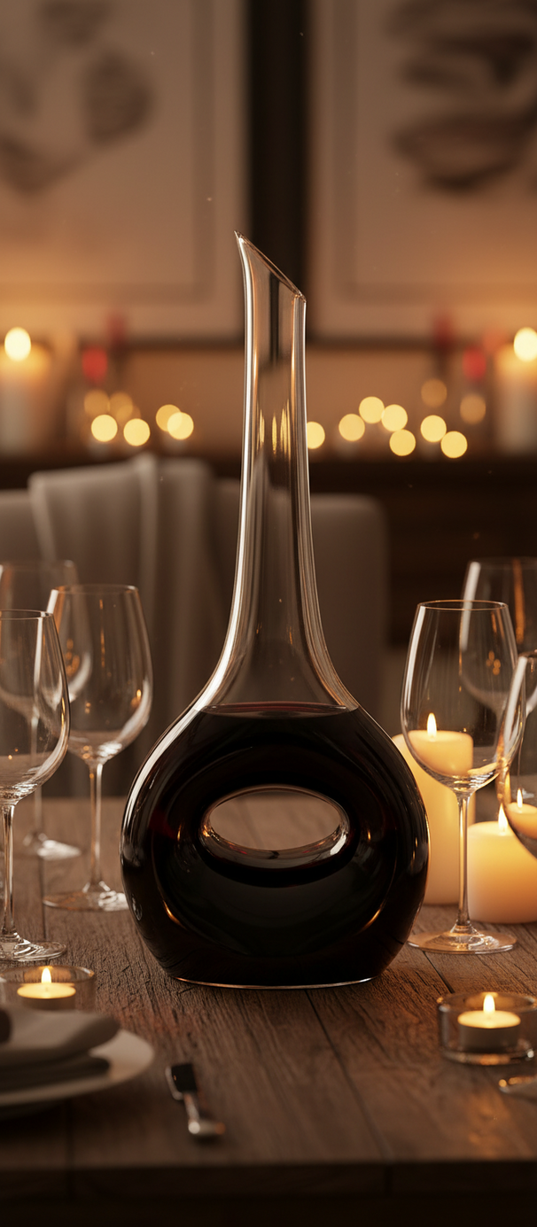 Decantador Riedel Black Tie Occhio Nero - Hecho a mano - 750 ml