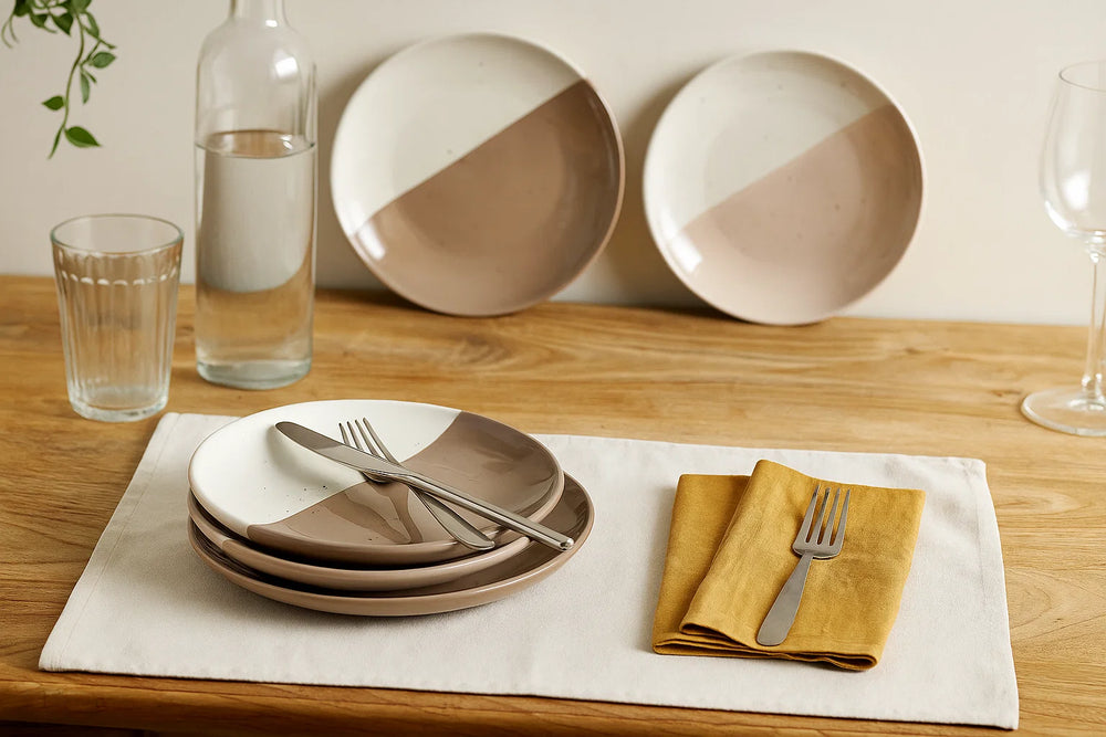 Cookinglife Side Plates / Dessert Plates Leem ø 18.5 cm - 6 Pieces