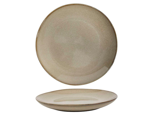 Cookinglife Platos para desayuno / postre Sabi Beige ø 21 cm - 6 unidades