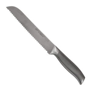 Diamant Sabatier Broodmes Riyouri 20 cm met RVS heft, vrijstaand op witte achtergrond