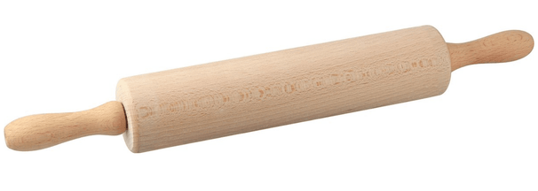 Dr. Oetker Rodillo para Masa de Madera de Haya - 42 cm