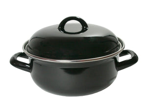 Cookinglife Cazuela con tapa - Esmalte - Cocina - ø 26 cm / 5 Litros - capa antiadherente esmaltada