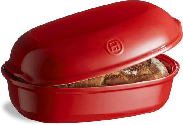 Emile Henry Molde para pan artesanal - Grand Cru - 31 x 23 x 14.5 cm / 5 litros