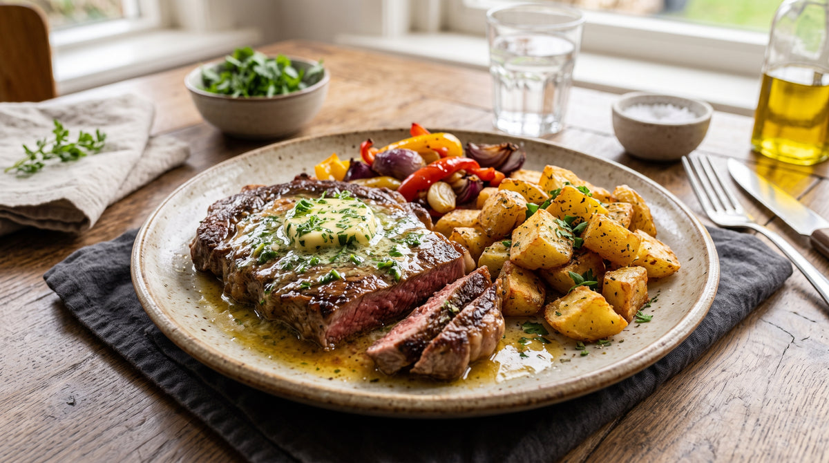 A classic steak you can serve at home just as well as in a restaurant.