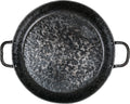 Forged Frying pan carbon steel with two handles Ø 28 cm – suitable for all heat sources – suitable for BBQ 