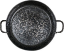 Forged Frying pan carbon steel with two handles Ø 28 cm – suitable for all heat sources – suitable for BBQ 