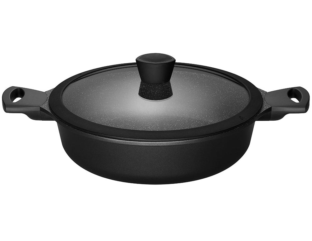 Sola sauté pan with lid Fair Cooking Ø 28 cm – standard non-stick coating