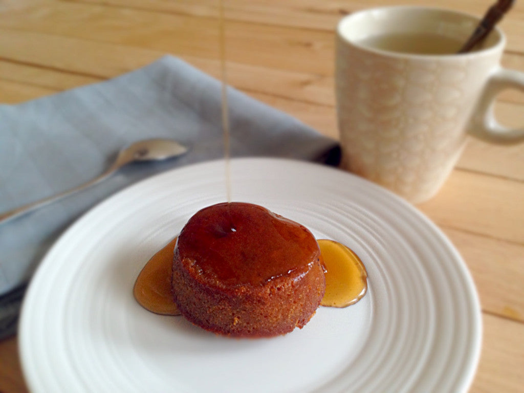 Juicy pears with a hint of ginger in a light, fluffy cake
