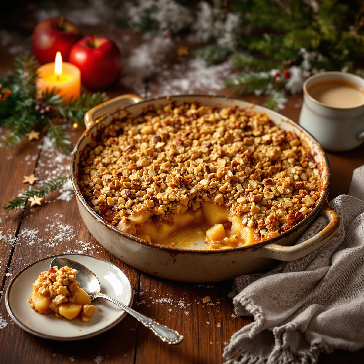 A dessert with a wonderfully rich and warming flavour!