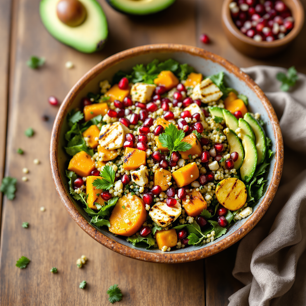 Healthy, colorful and delicious!