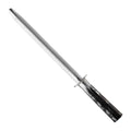 Forged Aanzetstaal Brute Intense 26 cm met stalen heft, vrijstaand op witte achtergrond