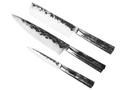 Forged Knife Set Intense - 3-piece - Chef's knife, Chopper and Universal knife