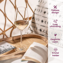 Schott Zwiesel Wine Glass Set Fortissimo 12-Piece - White Wine Glasses, Red Wine Glasses & Burgundy Glasses