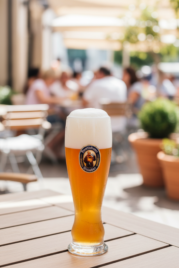 Franziskaner Weizen vaso de cerveza 330 ml - 2 piezas