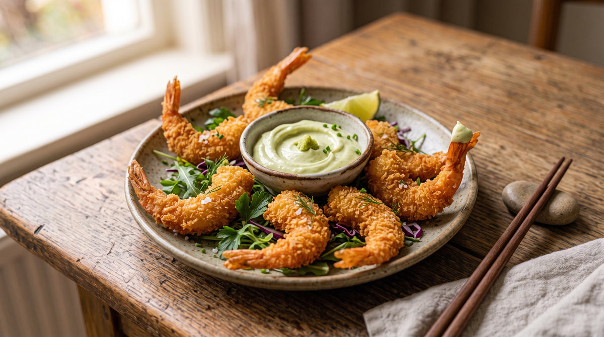 Crispy, golden-brown and ready in fifteen minutes