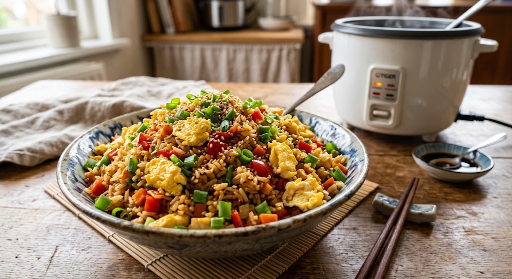 Quick, tasty fried rice you'll want to make all year round.