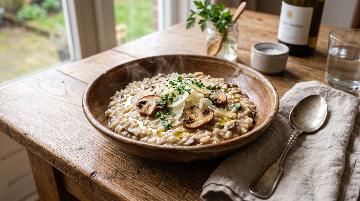 Creamy, savory and 100% gluten-free — enjoy the classic Italian risotto.