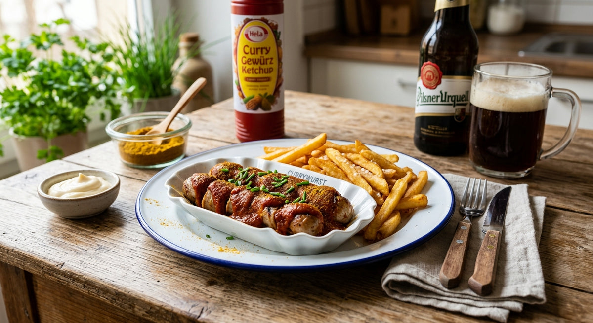 Street food from Berlin, simply on your table at home