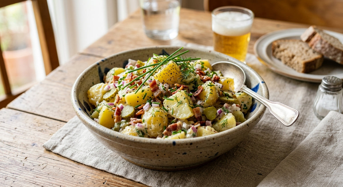 The German potato salad that goes with every beer