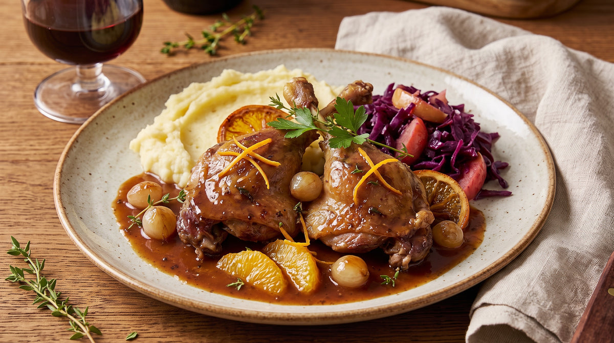 A festive Christmas dish that cooks itself while you enjoy the evening.