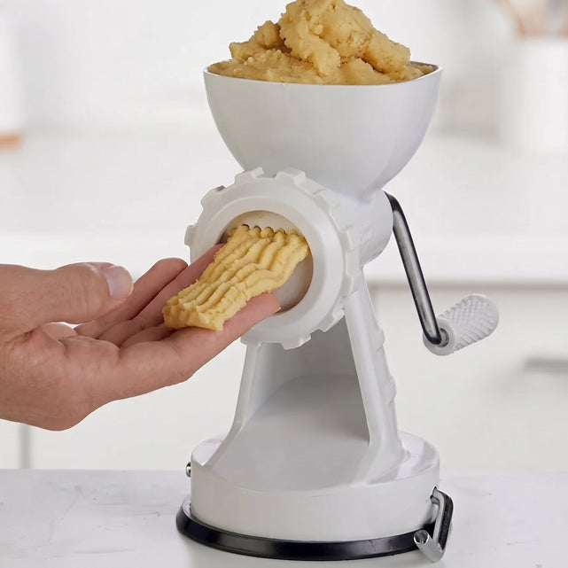 Securing the grinder to the countertop