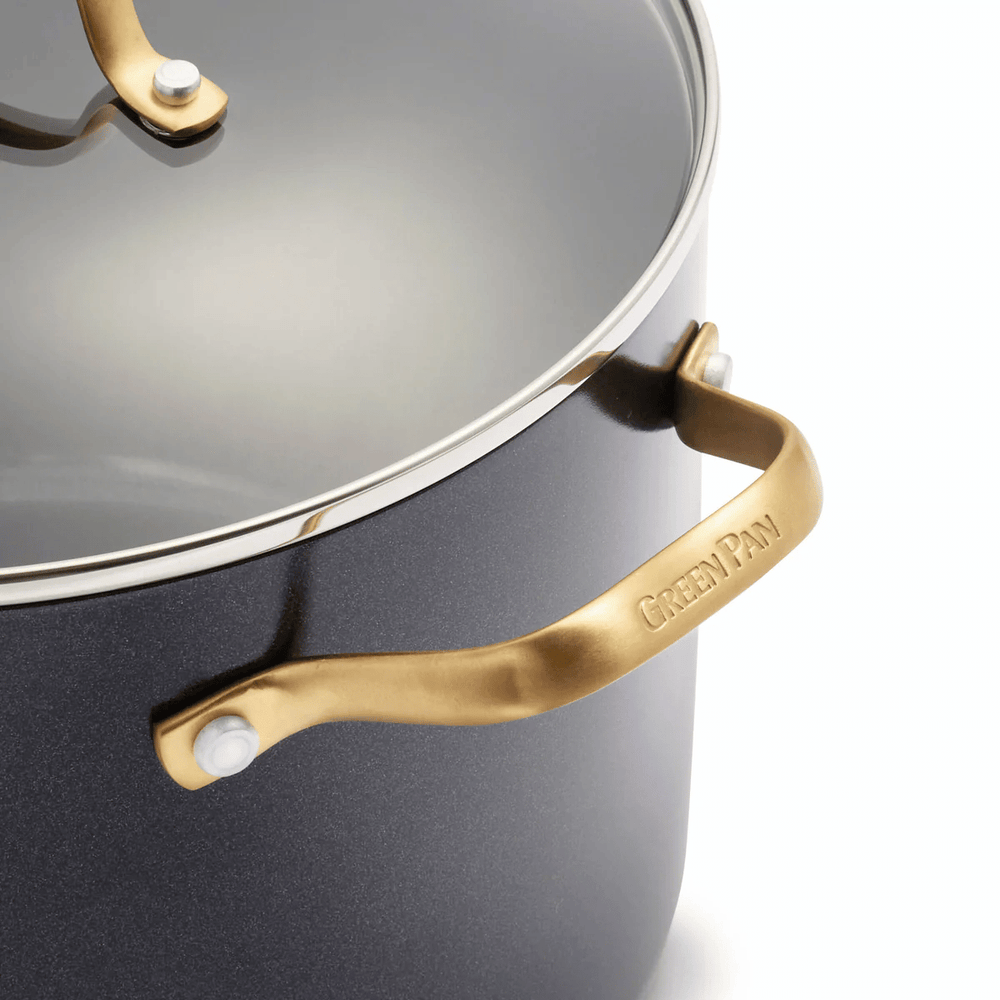 GreenPan Cookware Set Padova Reserve Black 6-piece - Ceramic non-stick coating