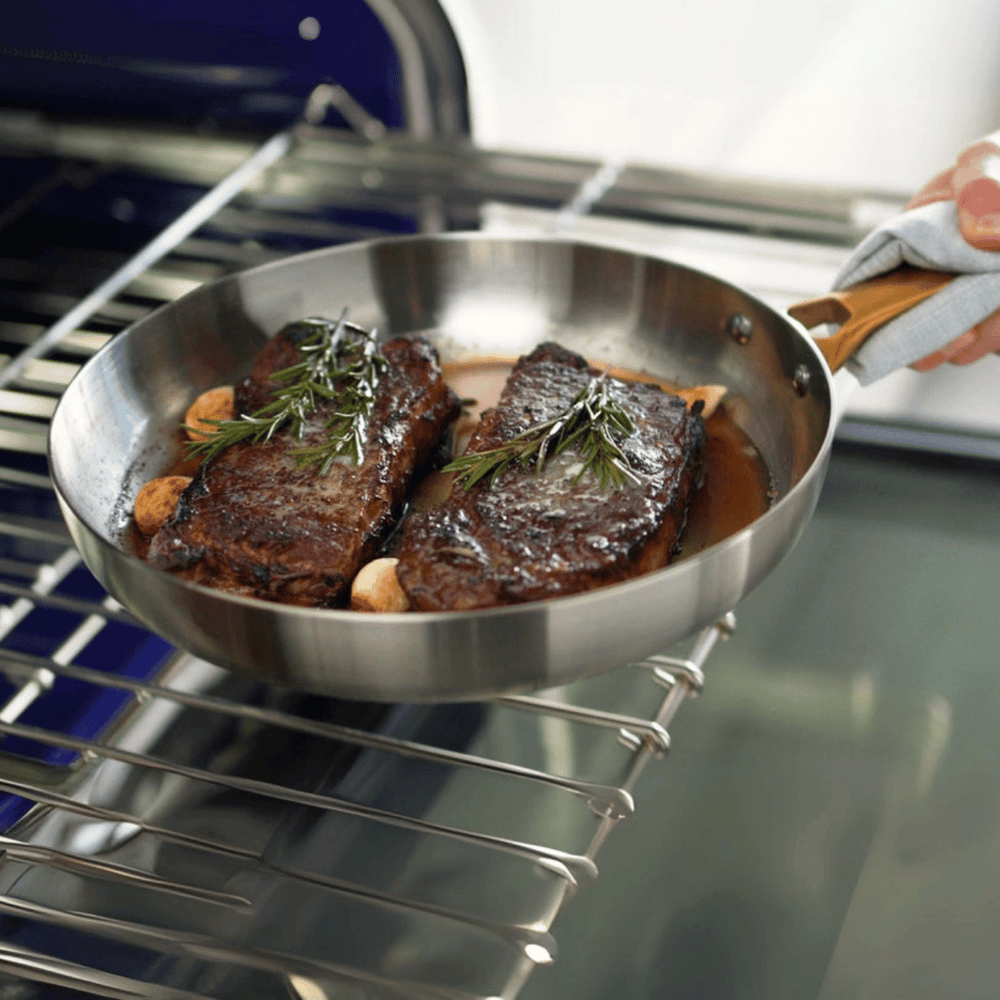 GreenPan Frying Pan Set Padova Reserve 2-piece - Triply Stainless steel - Frying pan  ø 20 & 28 cm