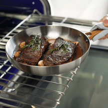 GreenPan Frying Pan Set Padova Reserve 2-piece - Triply Stainless steel - Frying pan  ø 20 & 28 cm