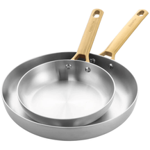 GreenPan Frying Pan Set Padova Reserve 2-piece - Triply Stainless steel - Frying pan  ø 20 & 28 cm
