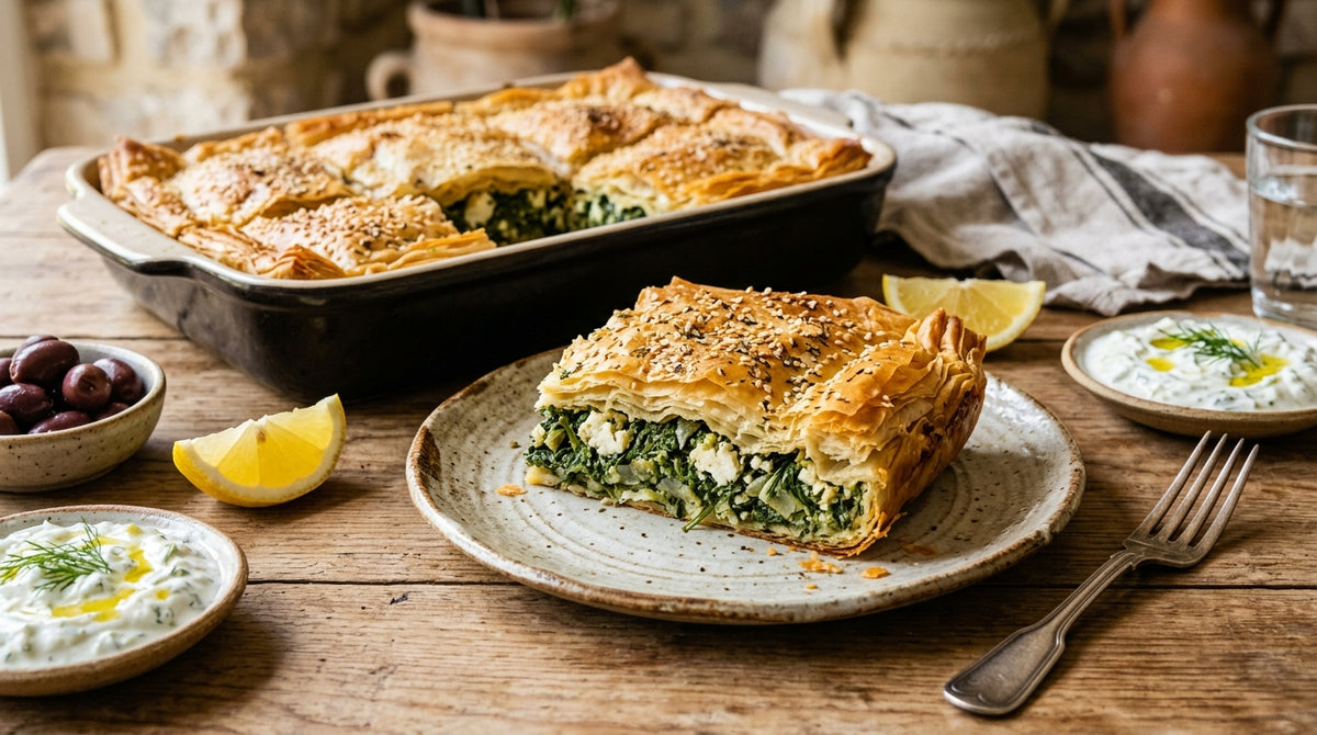 Crispy, savory and full of Mediterranean flavor