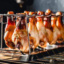GrillX BBQ Soporte para alas de pollo