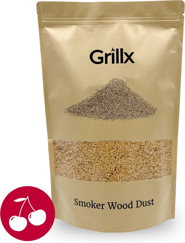 Virutas de ahumado GrillX Cereza - Para ahumado en frío - 3 litros